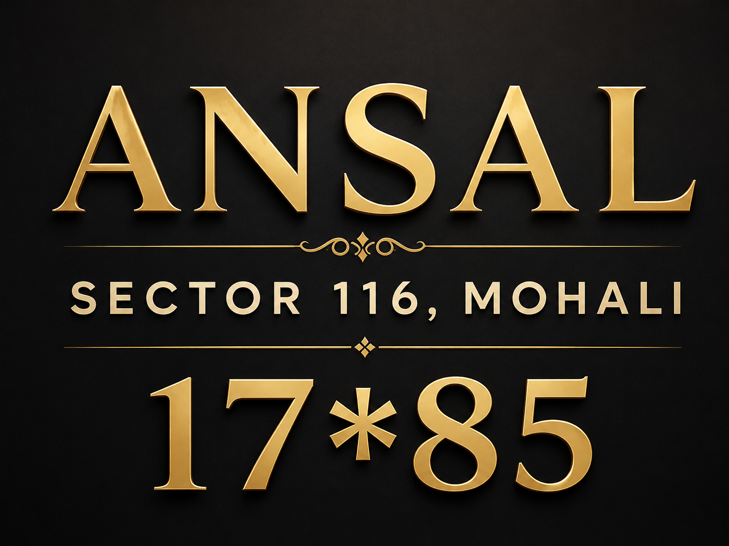 Ansal Commercial Plot – Sector 116, Mohali